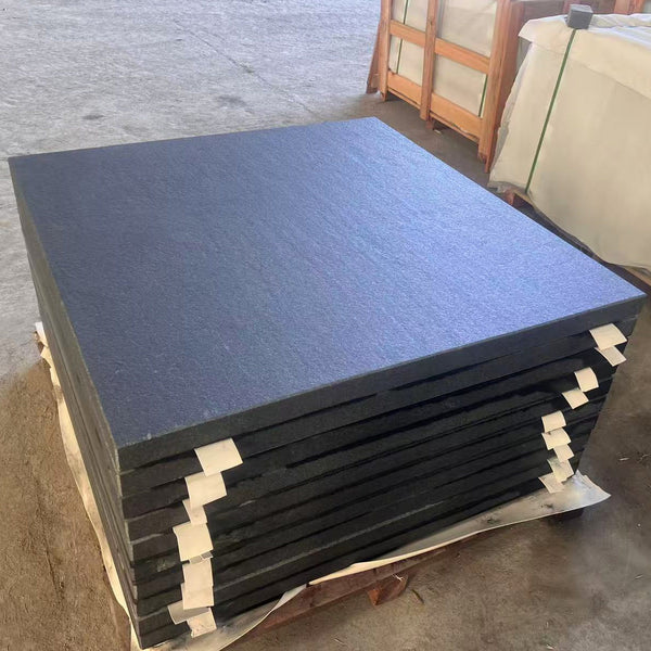 absolute black granite paving slabs