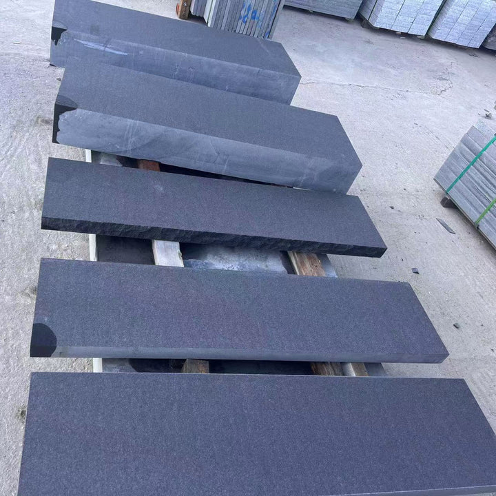 absolute black granite paving slabs