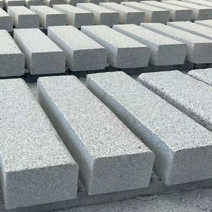 granite kerbs silver grey