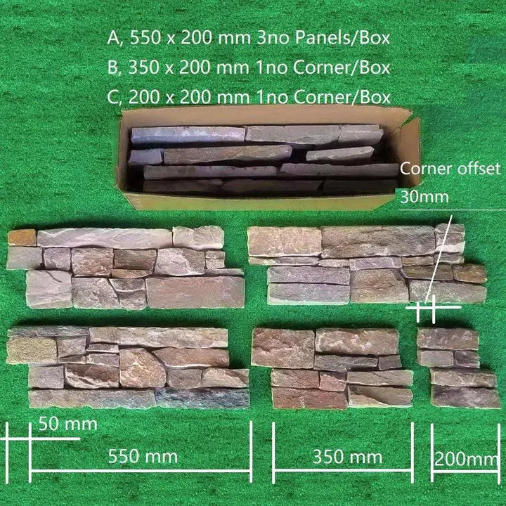 ZClad stone cladding oyster