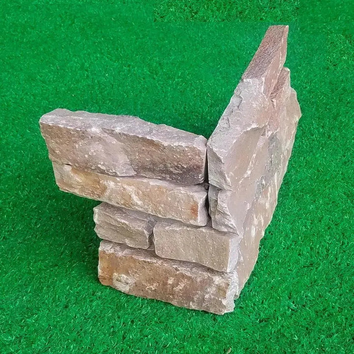 oyster stone cladding corner